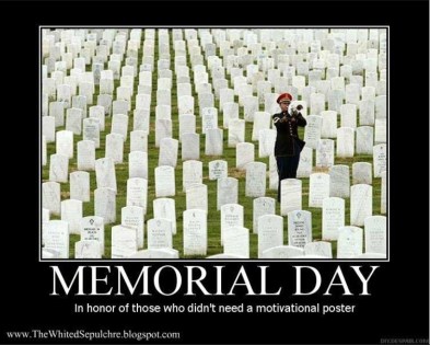 Memorial Day in honor of those